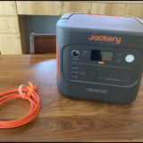Jackeryポータブル電源を充電できる『12V用シガーソケット充電ケーブル』を導入してみた