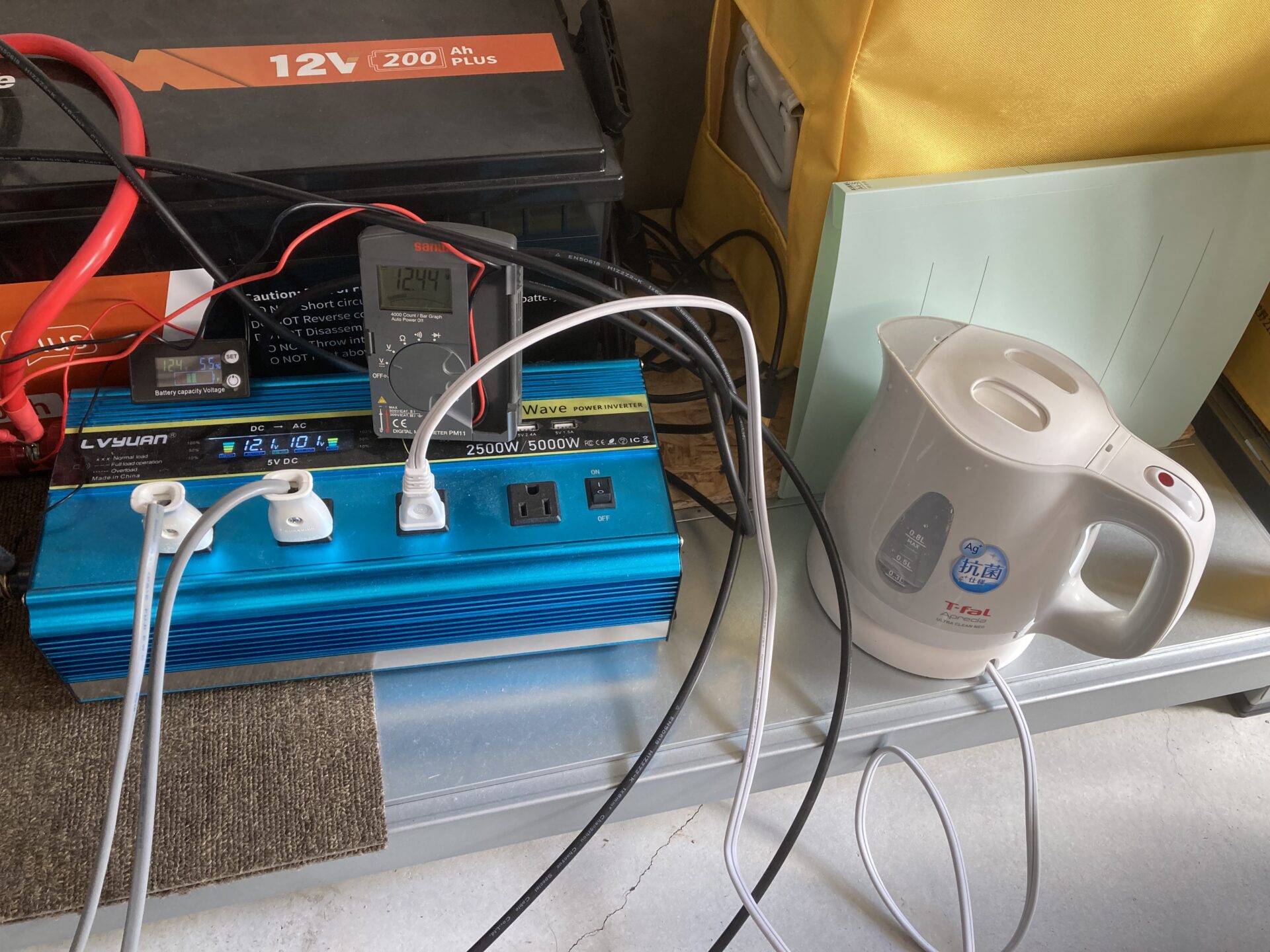 12V用太陽光発電システム