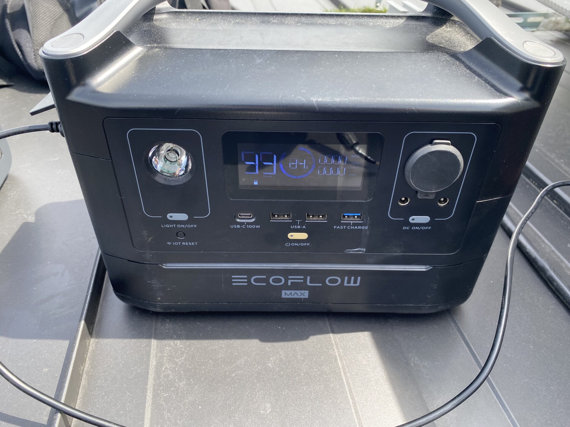 リバーマックス充電状態