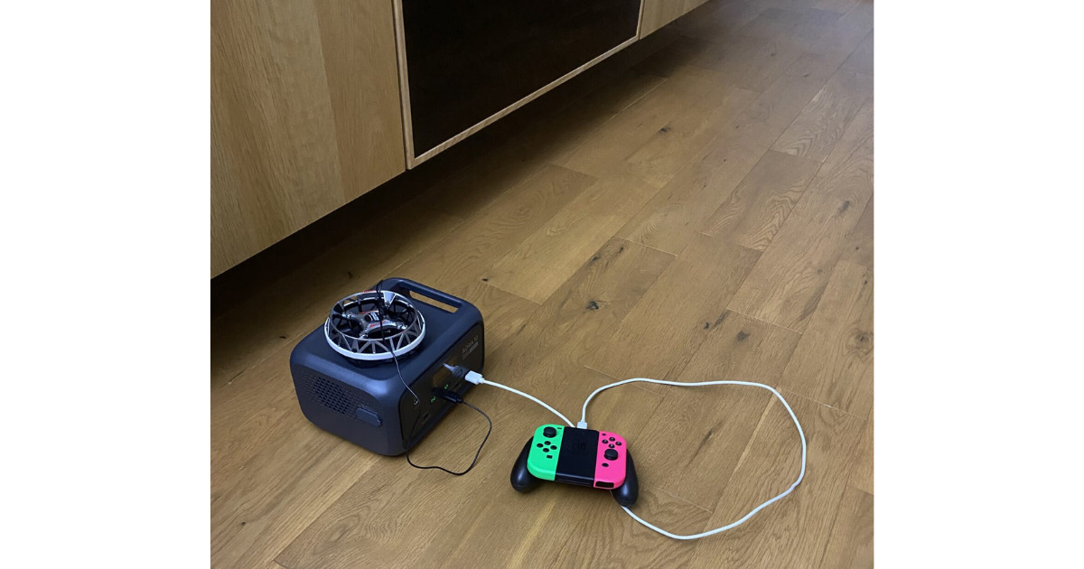 AORA10でニンテンドースイッチを充電